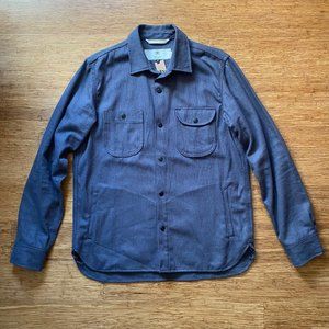 ROGUE TERRITORY SERVICE SHIRT - GREY SASHIKO